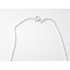 Chain / Bead  (1.5mm) / sterling silver
