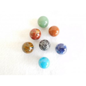 Spheres (Mini  22mm) (Bag of 22 Assorted stones)