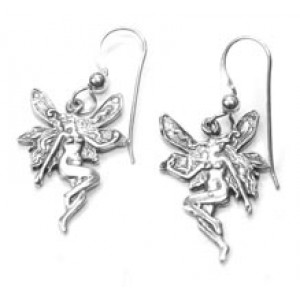 Earring / Fairy / sterling silver