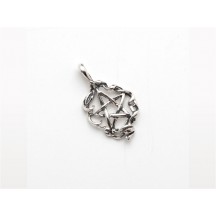 Pentacle Charm (Celtic) / Sterling Silver