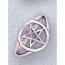 Pentagram Ring / Sterling Silver