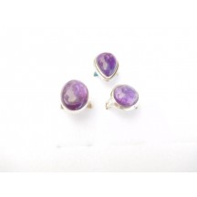 Ring / Amethyst / sterling silver (ass. Shapes & Sizes)