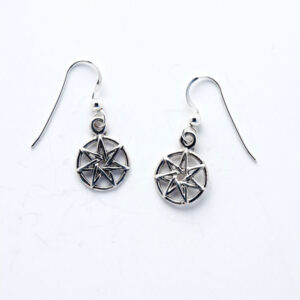 Earring / Fairy Star / sterling silver