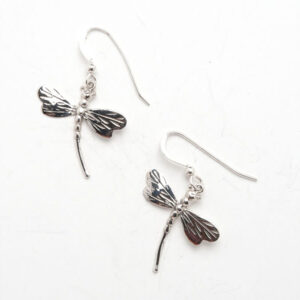 Earring / Dragonfly / sterling silver
