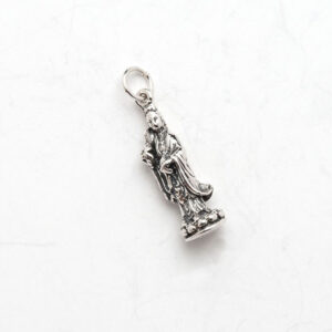Charm / Quan Yin / sterling silver