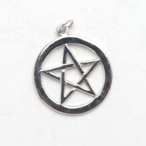 Pentagram Charm (Large) / Sterling Silver