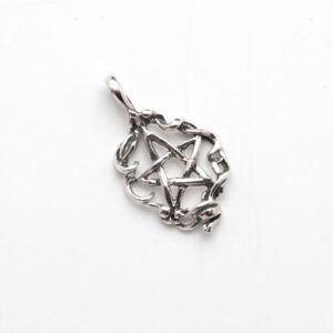 Pentacle Charm (Celtic) / Sterling Silver