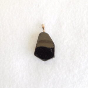 Pendant / Black Tourmoline / steling silver