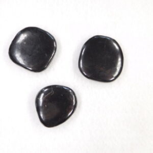 Shungite smooth stone