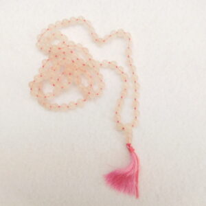 Mala / Rose Quartz (108 bead knotted)