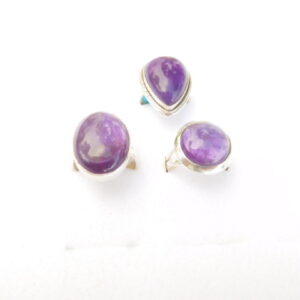 Ring / Amethyst / sterling silver (ass. Shapes & Sizes)