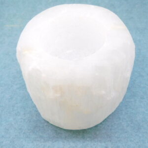 Selenite Candle Holder