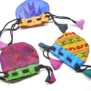 Silk Sari Bags (Small) Assorted Fabric