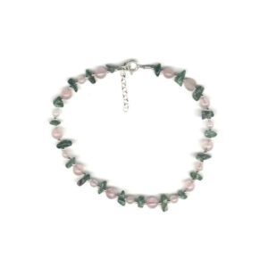 Heart Anklet / Sterling Silver
