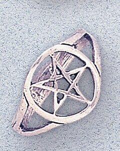 Pentagram Ring / Sterling Silver