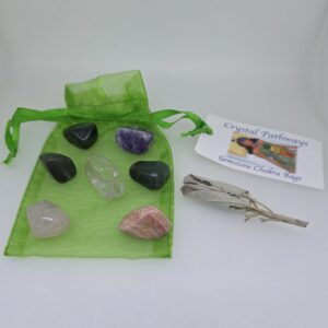 Gemstone Chakra Bag / Heart Chakra / Green