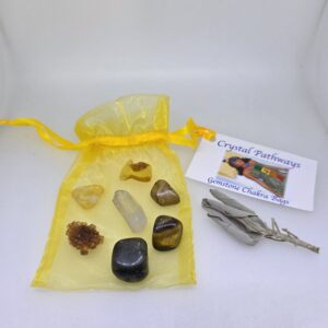 Gemstone Charka Bag / Solar Plexus / Yellow