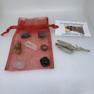Gemstone Chakra Bag / Root Chakra / Red